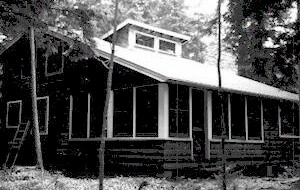 View showing enclosed porch.