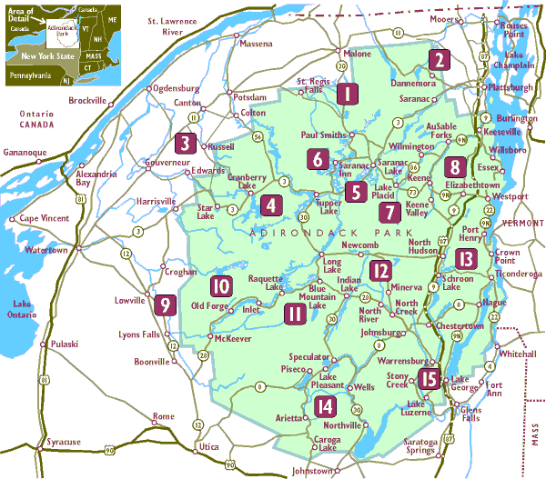 Northern NY State - the ADIRONDACKS